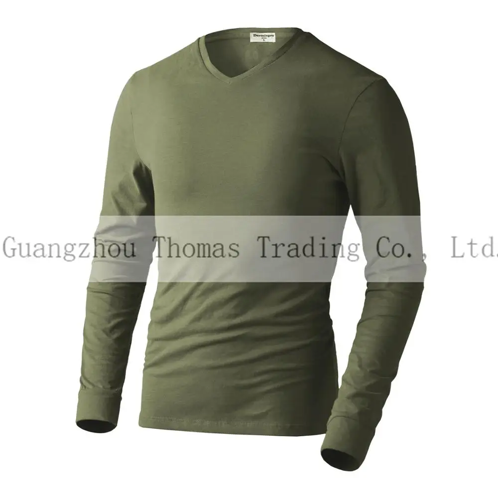 
China Clothing Factory Men Multi Color Sports Street Wear Long Sleeve T-Shirt 