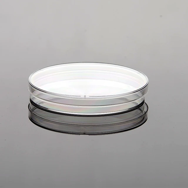 90mm plastic Disposable sterilized petri dish plastic transparent petri dishes