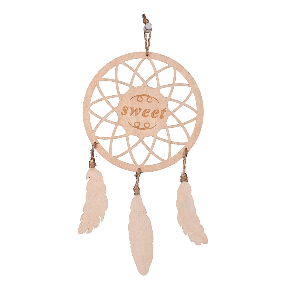 Настенный деревянный Ловец снов, деревянный Ловец снов, оптом