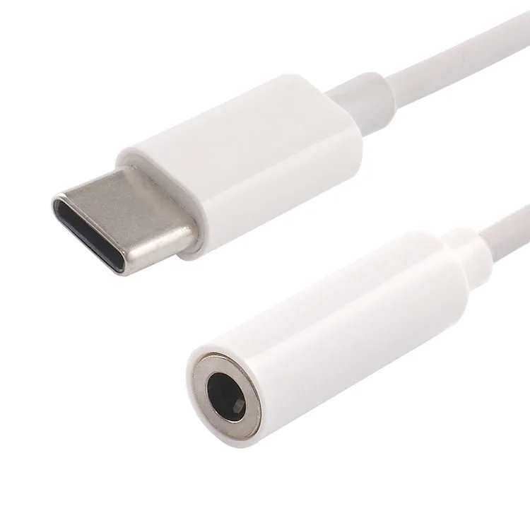 Бесплатная доставка, аудиокабель USB C, кабели для наушников типа C на 3,5 мм, аудиоадаптер, адаптер для наушников