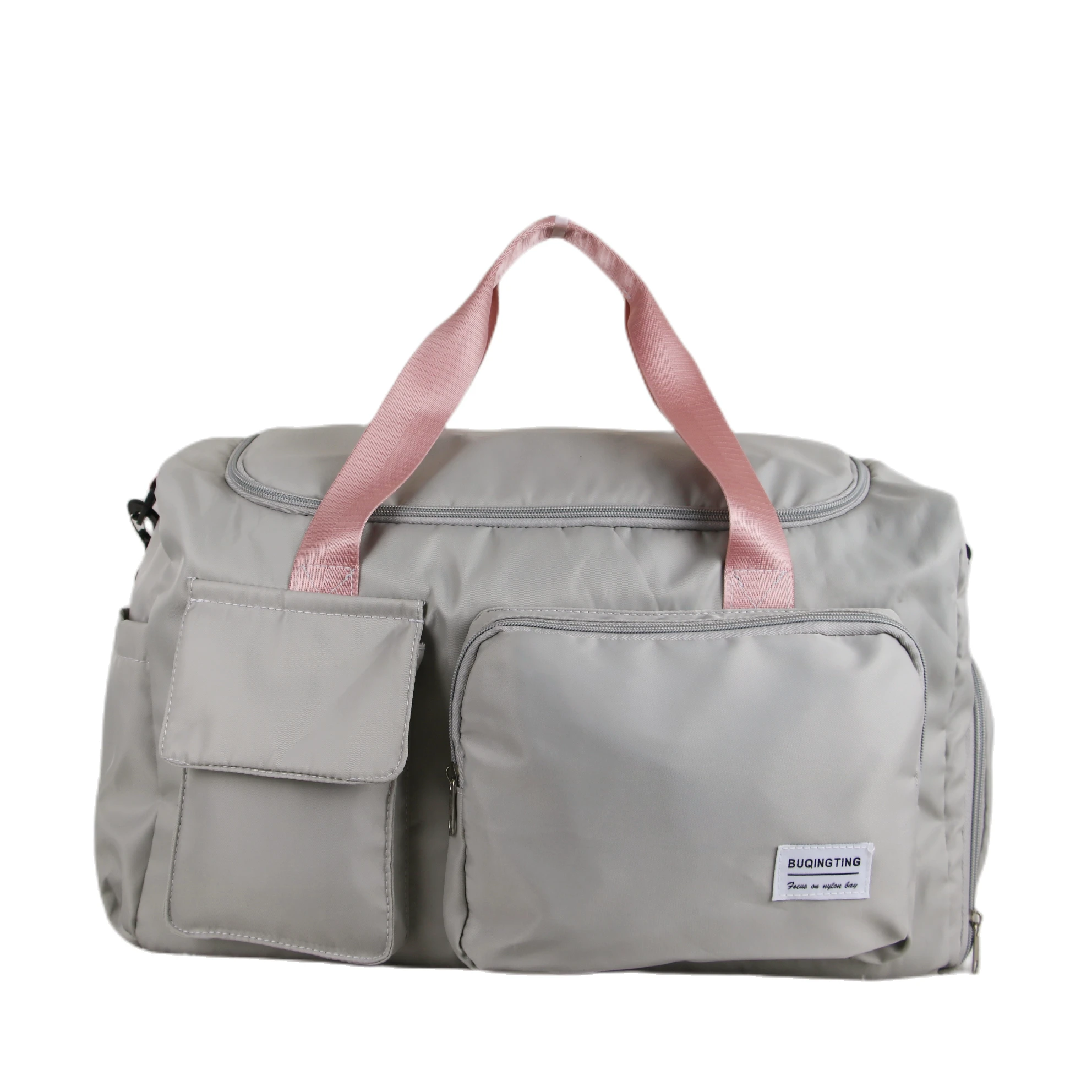 Custom Multi Function Spend The Night Waterproof Swim Duffle Gym Fitness Bag With Shoes Compartment Sport