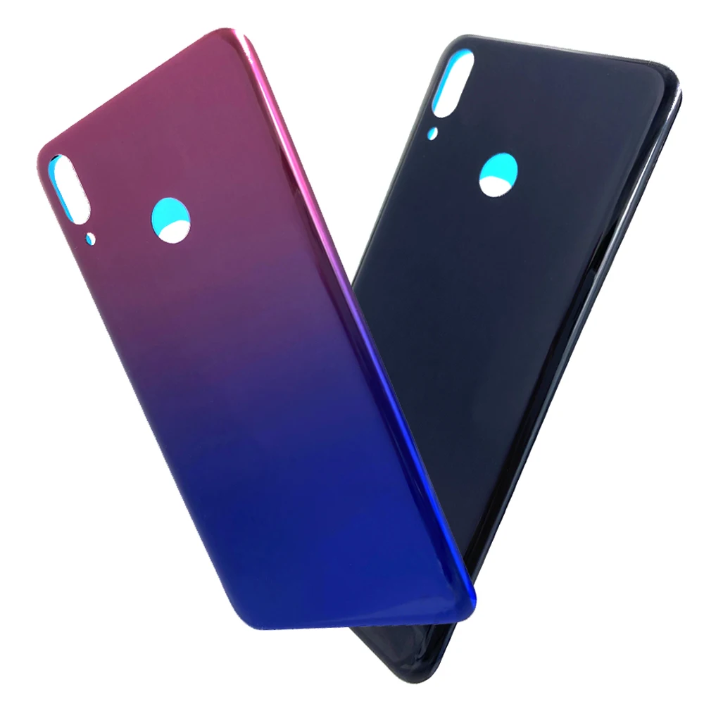 Стекло для мобильного телефона Huawei y9 2019 с объективом камеры полная крышка аккумулятора задняя корпуса