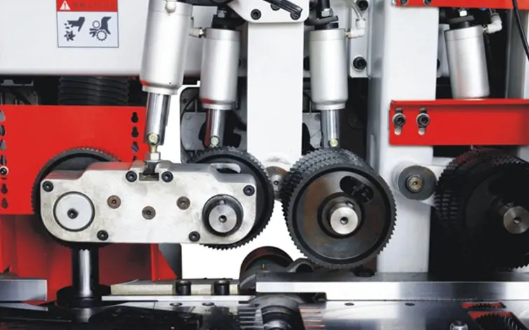 High Speed 4 Four Side Planer Moulder 5 Axis