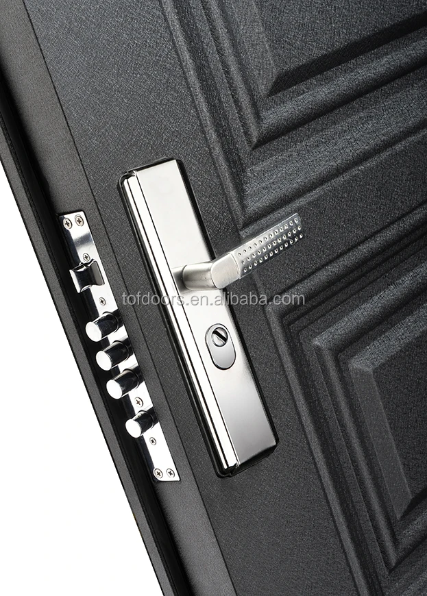 Anti-theft Structure Double Threshold Safety Iron Single Main Door Design Pictures
