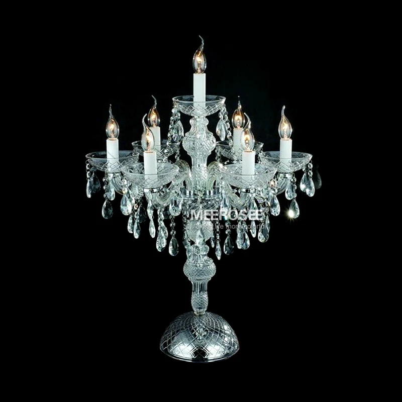 Wholesale Crystal Table Top Chandelier Candelabra Wedding Decoration Centerpieces MT2630