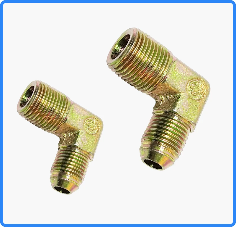 Metal Compression Pneumatic Elbow Tube Quick Fitting Silver Ari Stainless Steel Square Stocking Straight Joint Forged Equal