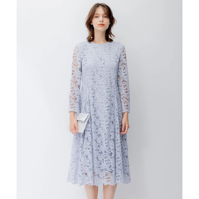 Wholesale popular Lace Dress Early Spring High end dignified and slimming dress