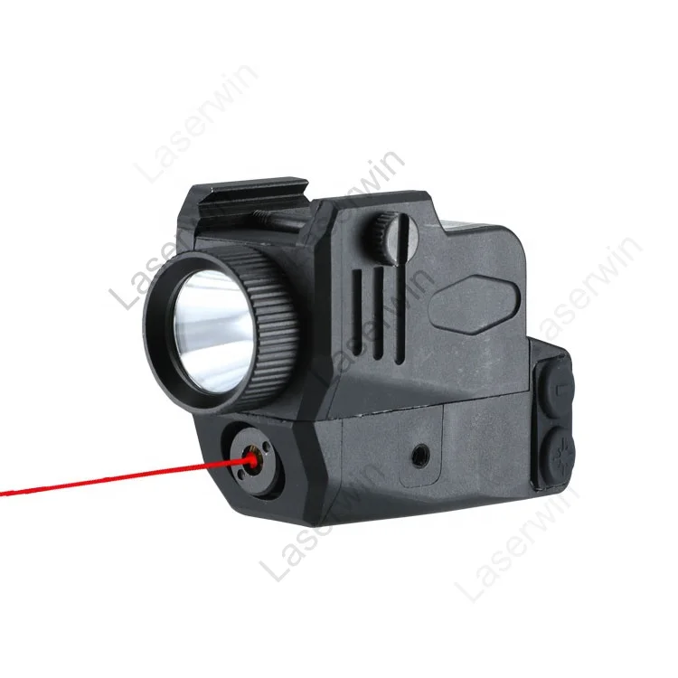 Светодиодный стробоскопический фонарик с высокой яркостью и зеленым лазерным прицелом для освещения Пикатинни