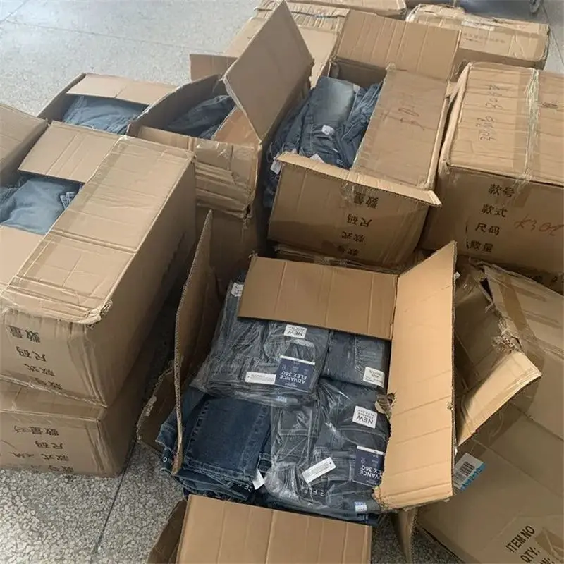 Заводские Модные Дизайнерские повседневные штаны, Избыточный запас, мужские джинсы, джинсовый материал, синие джинсы для мужчин