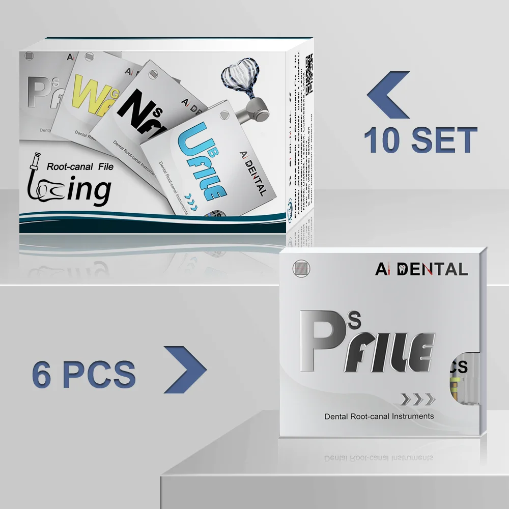 AI-PS loving File PathFile PT Root Canal NiTi Alloy Files Square Cross-Section Tip taper 2%  60 Degree Heat-Activated 25mm