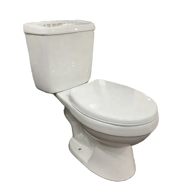 Sanitary Ware Manufacturers High Quality Split Toilet Two-piece Toilet Preferred For Hotel Washroom Powder Room Ceramic Toilet