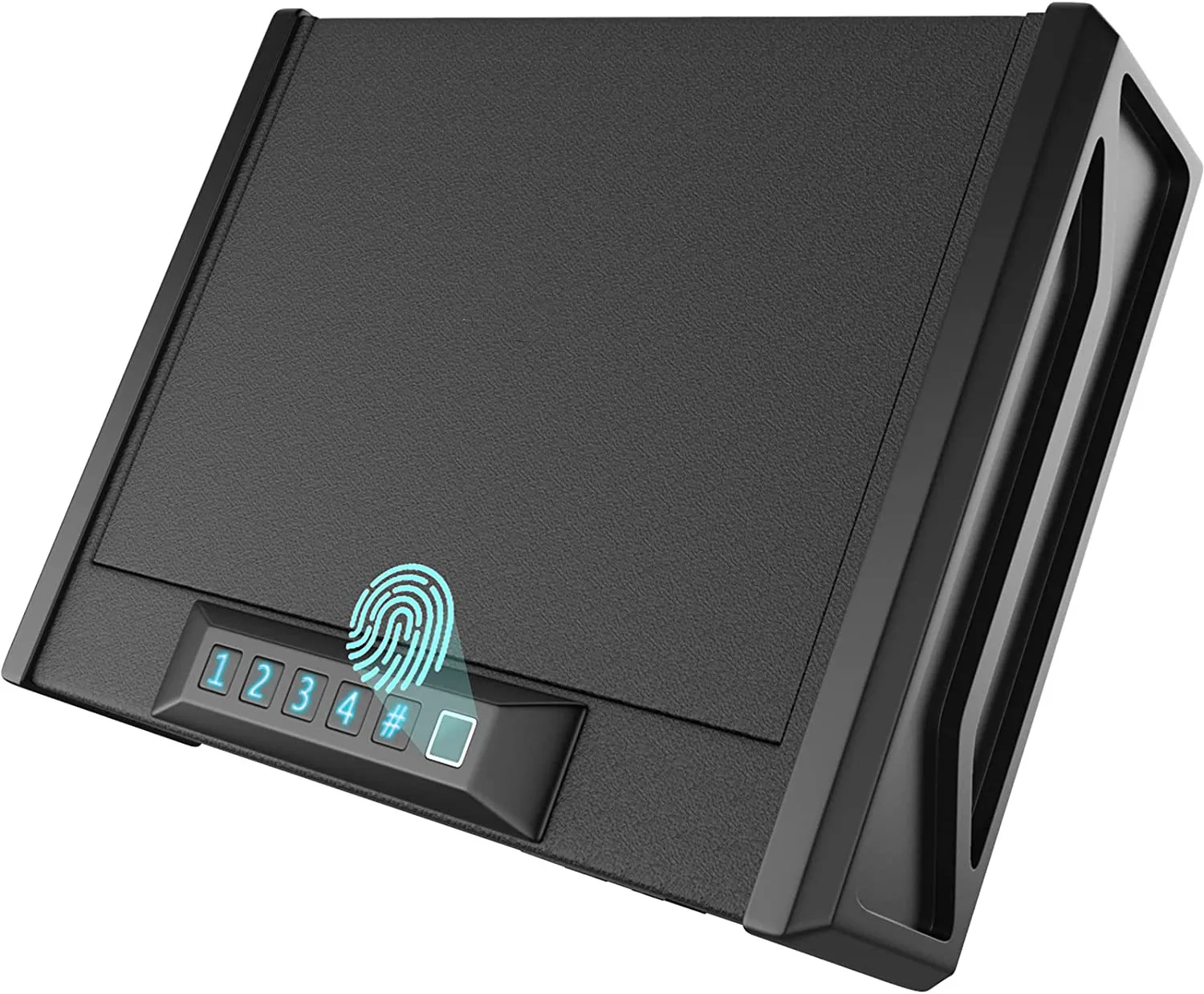Safe Box Biometric Fingerprint Safe Box Hand Gun Safe Gun Safe Quick Access  Biometric Handgun Safe
