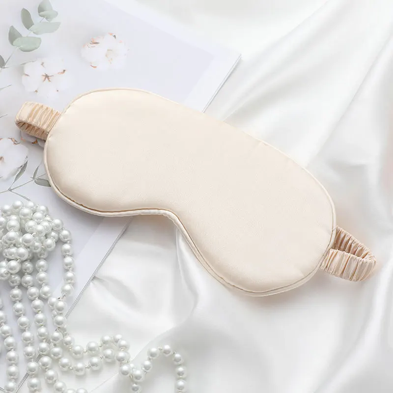 Traveling Sleeping Eye Mask Relax Eye Shade Cover Silk Sleeping Eye Sleeping Silk Satin Masks
