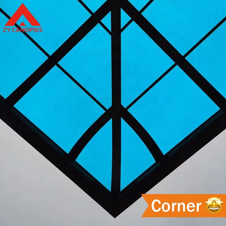 Garden Polycarbonate Balcony Awning Aluminium Polycarbonate Roof   Canopy