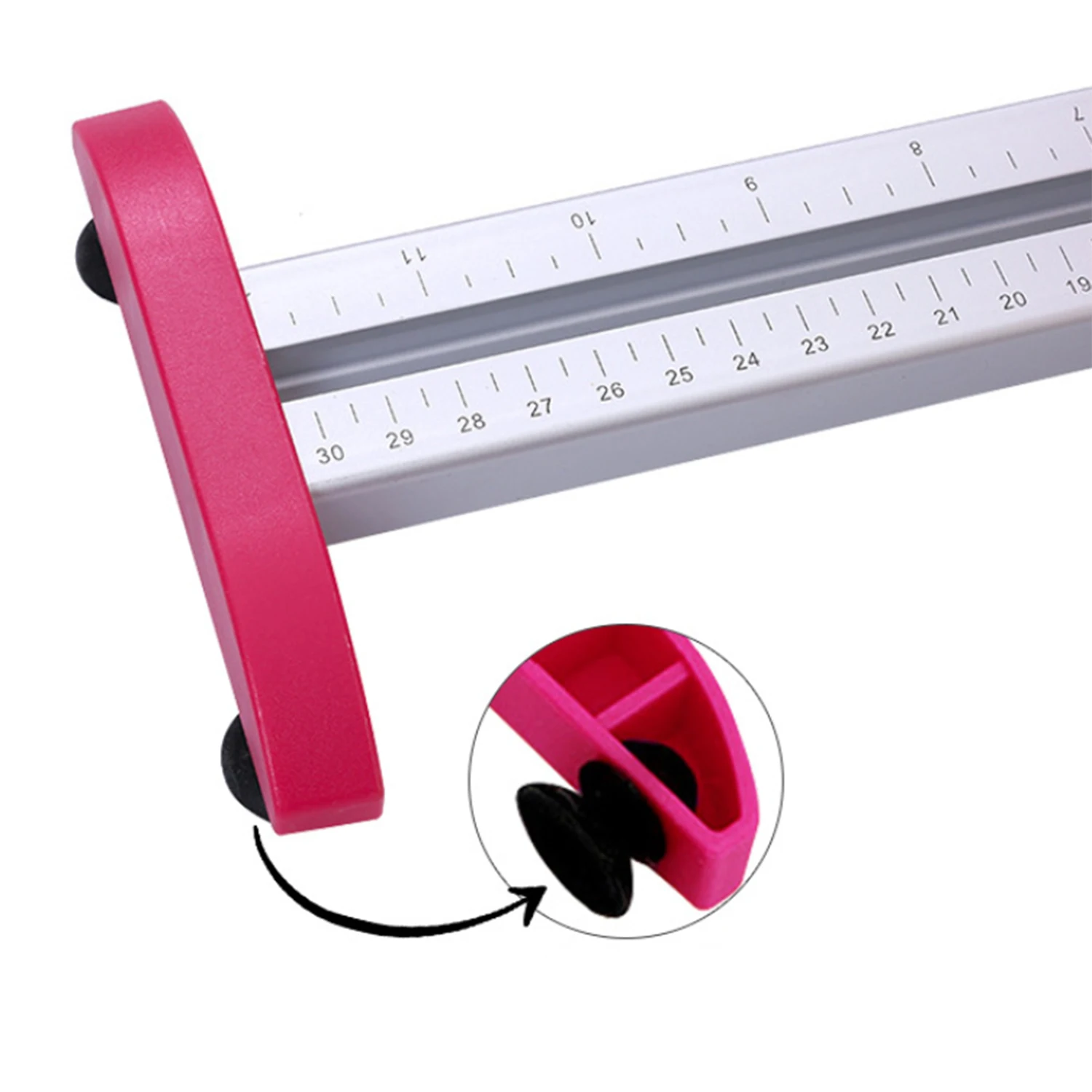 Balloon Measuring Tool Aluminum Alloy Double Ball Detachable Accessories Accurate Measurement of Ruler