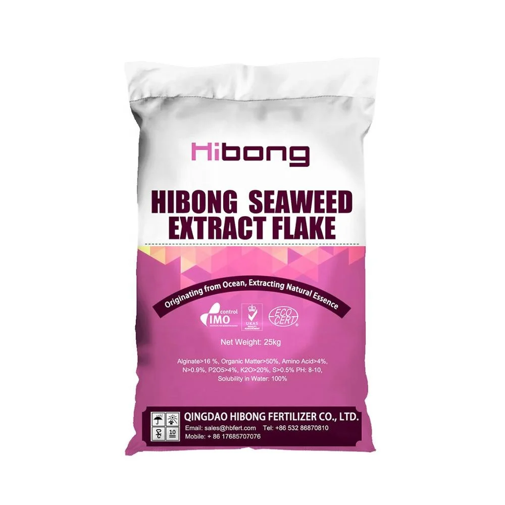 Водоросли органический экстракт хлопья водоросли удобрения экстракт водорослей, органические удобрения