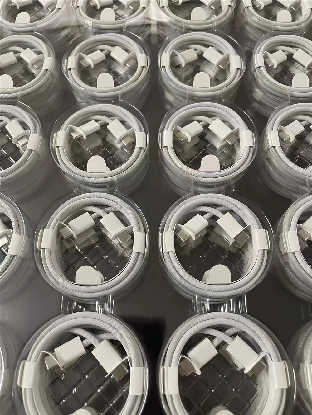 Braided 60W Dual Type C Male USB C to USB C Quik Charge Cable PD3.0 Fast Charging Data Sync PD Cable For iphone 15