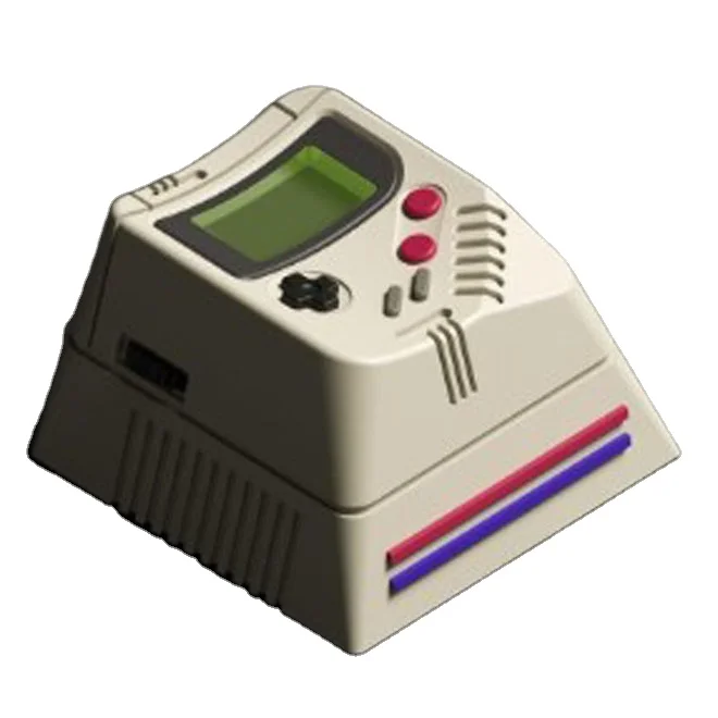 Для персонализированных Ретро-клавиш белые клавиши в стиле Nintendo 9009 подходящие по цвету колпачки для клавиатуры