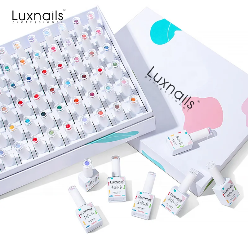 Private label Color Gel Polish Manicure Soak Off UV Gel Polish set Professional Nail Product