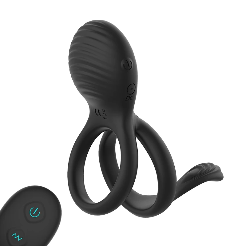 Men Sex Toy Prostate Massager Dtimulating Vibrator Remote Control Penis Cock Ring