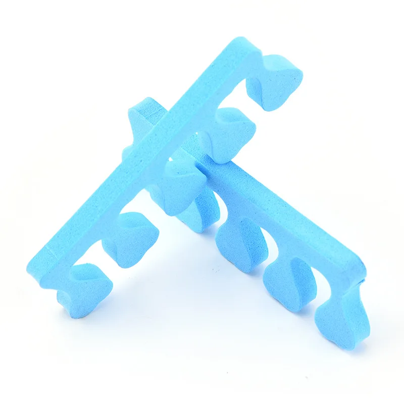 Sponge Finger Splitter Peach Heart Finger Separator Coated Gel Nail Polish Toe Separator Manicure Implement