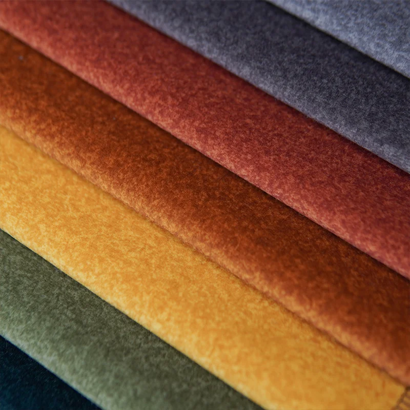 2022 Chinese manufacturer Printed  Mosha velvet Wholesale nigerian print velvet fabric for sofa