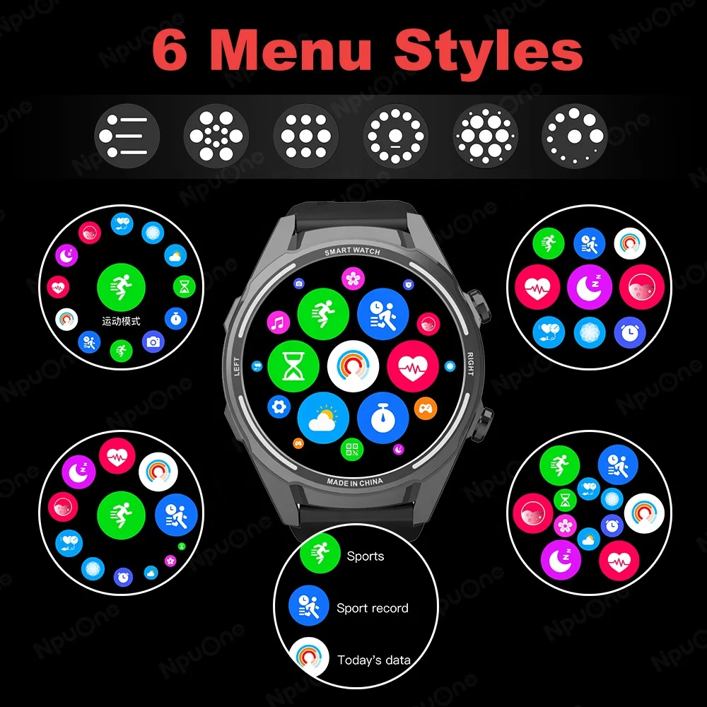 1.6 inch 400*400 large screen call OEM ODM SDK smartwatch manufacturer reloj inteligente gps big full screen smart watch