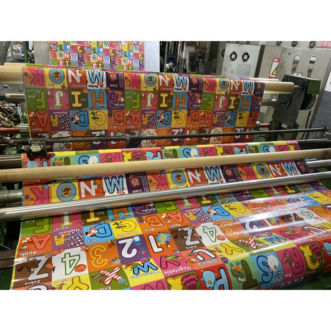 0.35mm cartoon style PVC flooring of pvc plastic non-slip floor mat roll for kindergarten colorful vinyl  flooring