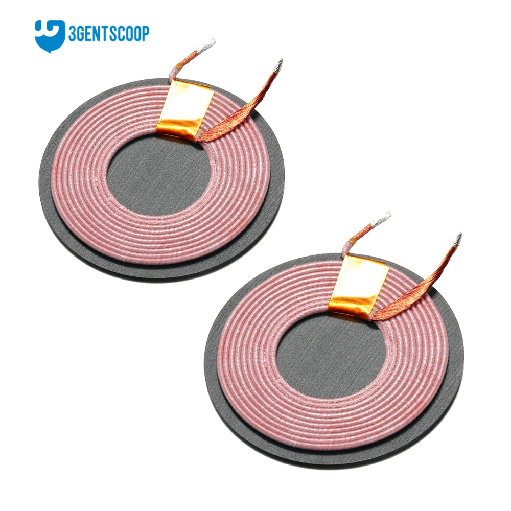 Transmitting Module Tx Coil Single Wire Induction Coil A28 Wireless Charger Coil