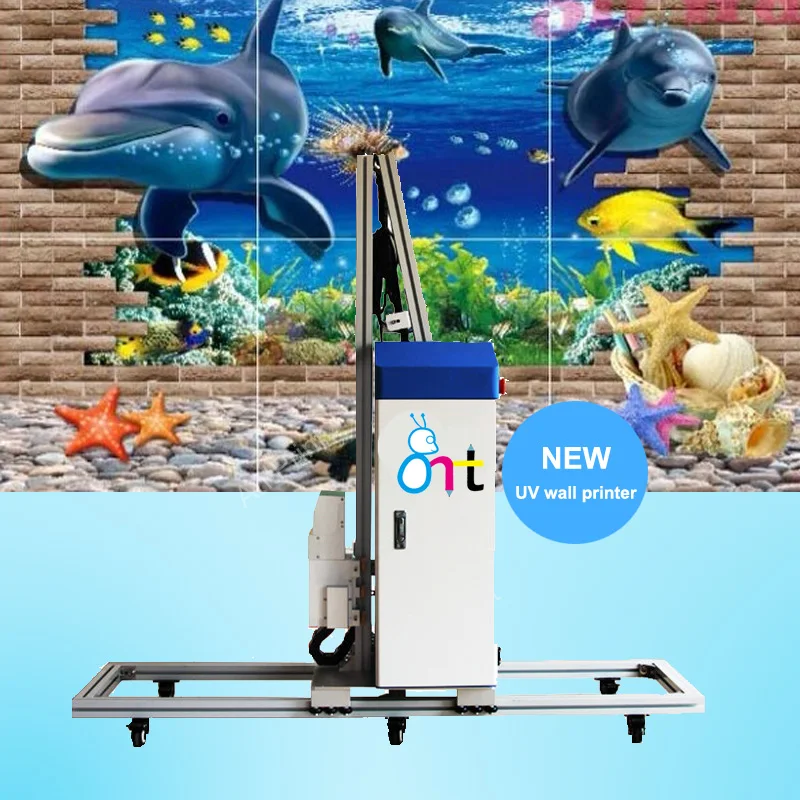 Antprint vertical wall printer for interior art 3d wall painting machine automatic printer