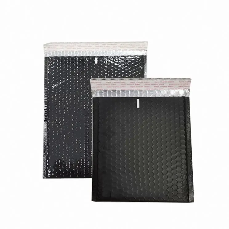 Customized Packaging Bags Custom Logo Metallic Bubble Mailer Padded Envelopes Waterproof Bag