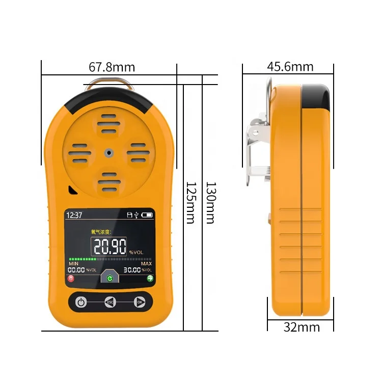 Детектор SENTEC SEM332 CO O2 H2S O3 NH4 CO2 TVOC составной мульти-газовый детектор системы контроля качества
