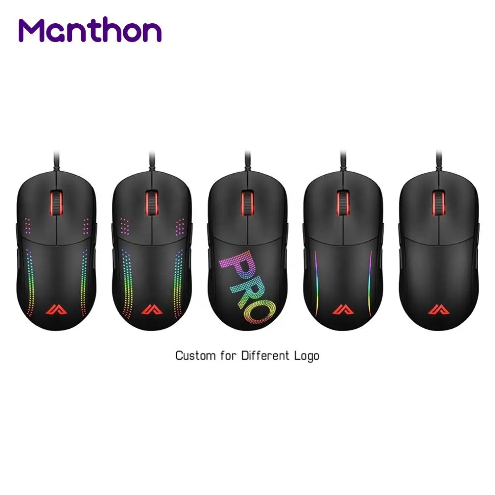 Black Color Waterproof Mouse Logitech G Pro X X7 Drivers Usb 7D Gaming Mouse Gamer