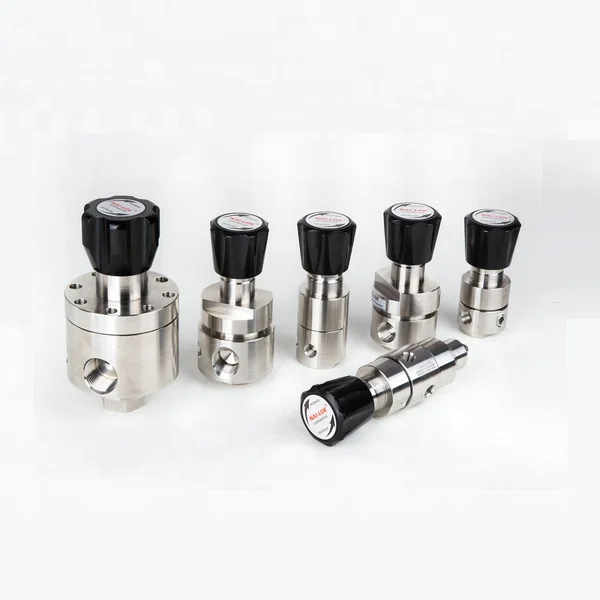 NAI-LOK NR11 High Pressure Single Stage Cylinder Natural Gas Pressure Reducing Valve for CNG and Nitrogen