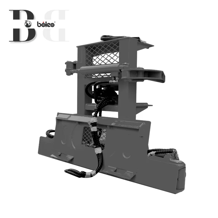 Loader Excavator Attachment Wearable Steel Tree Shear For Sale