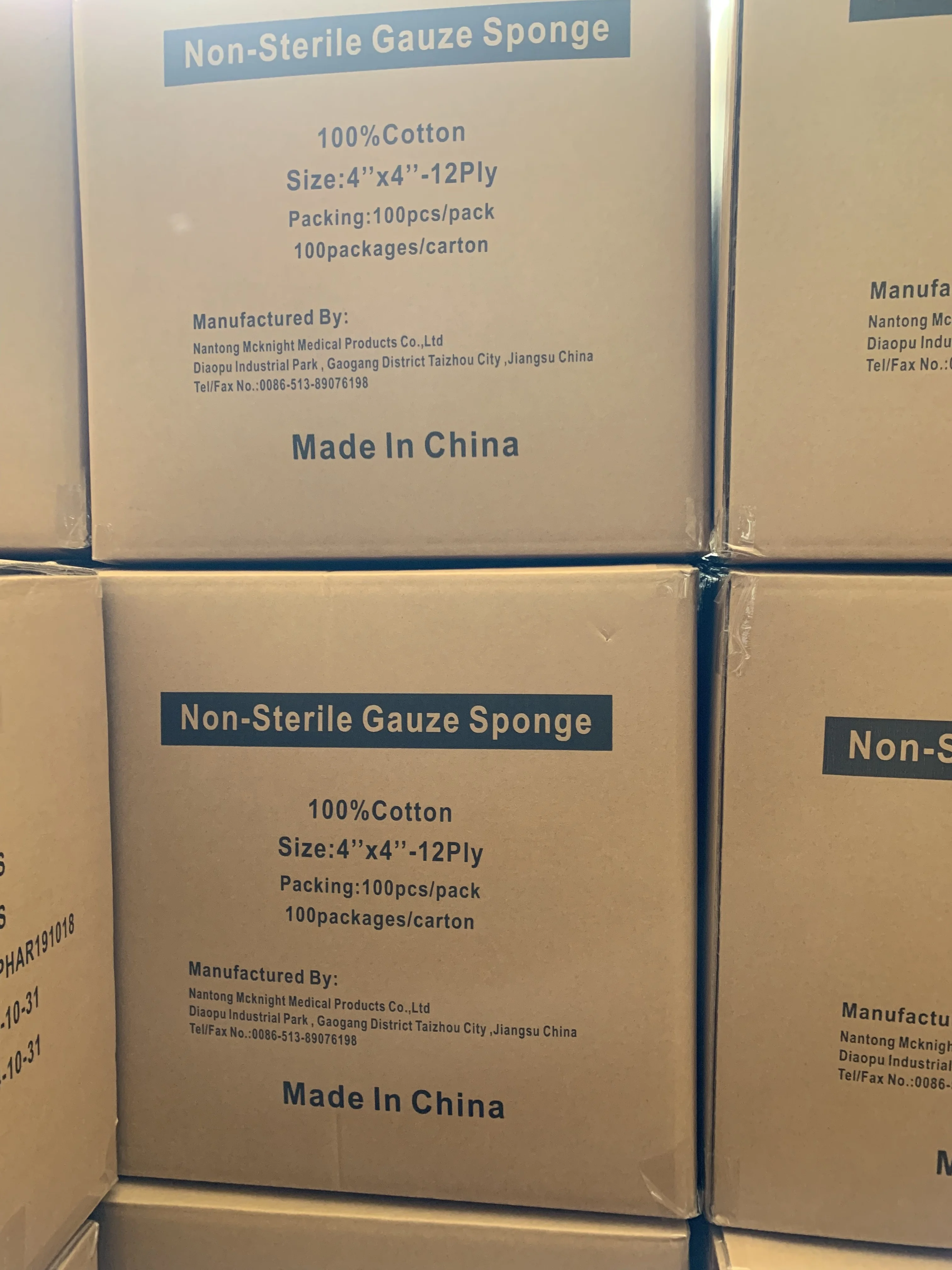 Обнаруживаемые рентгеновские Марлевые Губки, сжималки