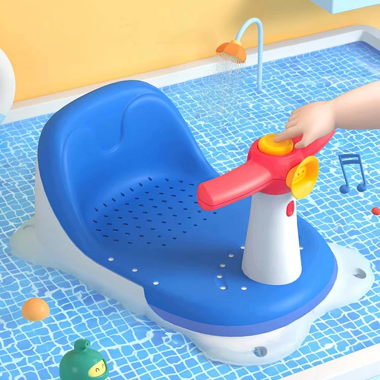 Kub Baby Bath опорное сиденье Pp + Tpe Baby Bath сиденье с присоской