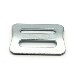 Flat Type High Strength Carbon Steel Adjuster Slide Buckle for 50mm Strap
