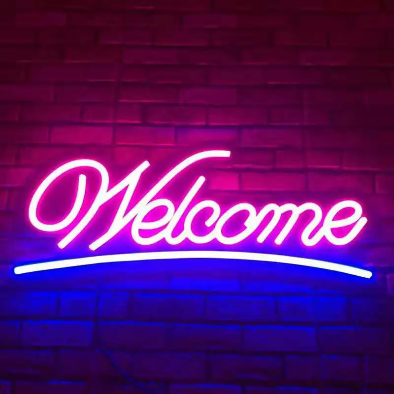 Dropshipping Amazon USB Neon LED Sign Flex Night Lamp Custom Strip Lights Signs Christmas Birthday Neon Light