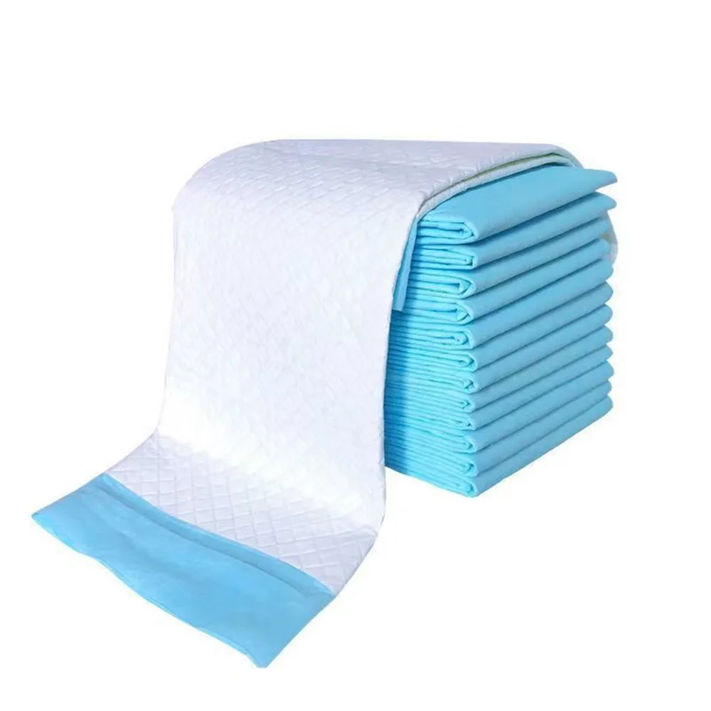 Disposable Adult Incontinence Pad Unisex Super High Absorbency Changing Liners One Time Use Printed Underpad