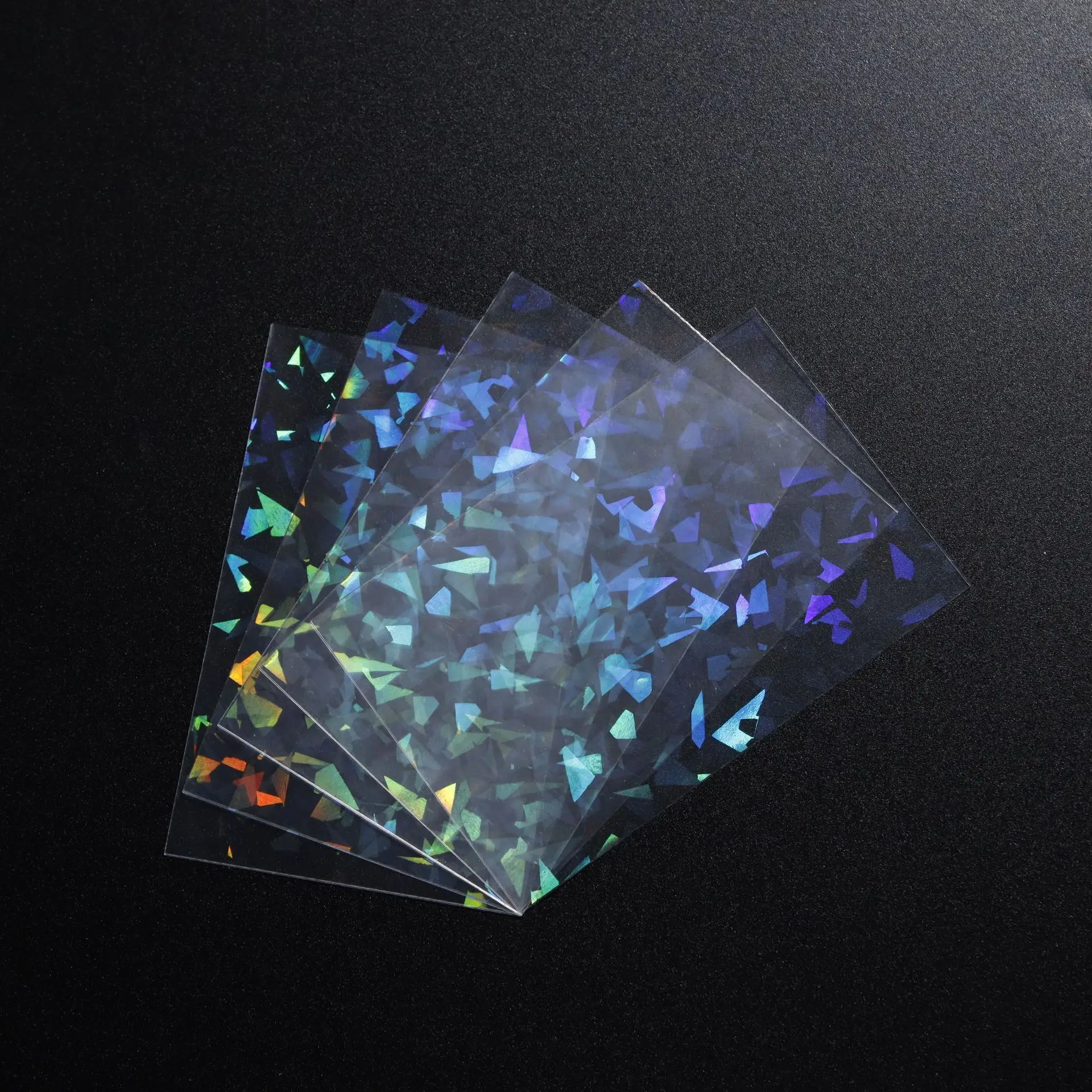 Non-holographic Colored Photocard Sleeves PVC and Acid Free Coloured Photocard Sleeves Kpop Penny Sleeves Card protection