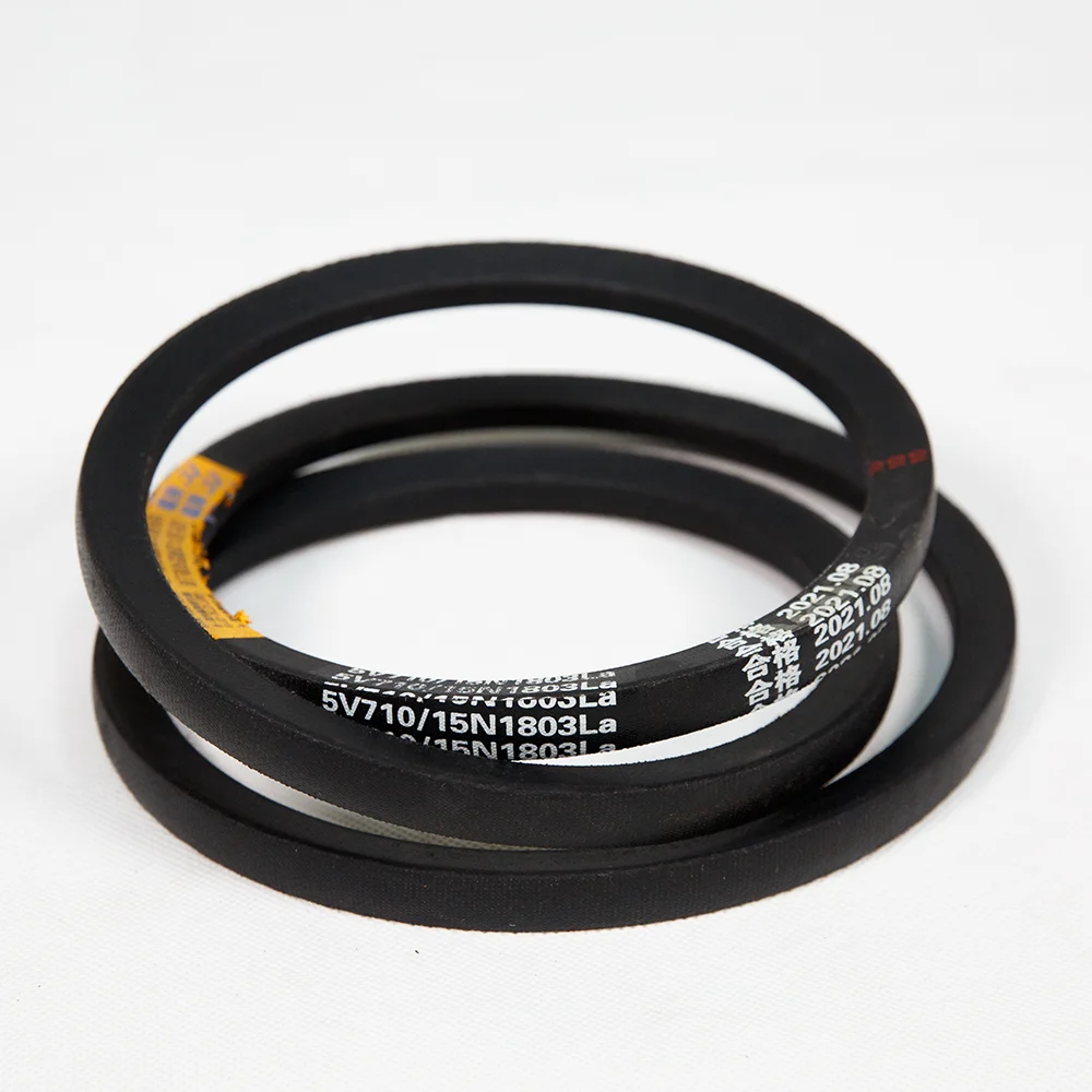 High quality crusher poly rubber banded double v-belt double sided industrial v belt stretch rubber v belt