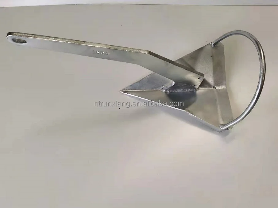 Marine galvanized steel delta style anchor delta anchor for sale delta anchor price