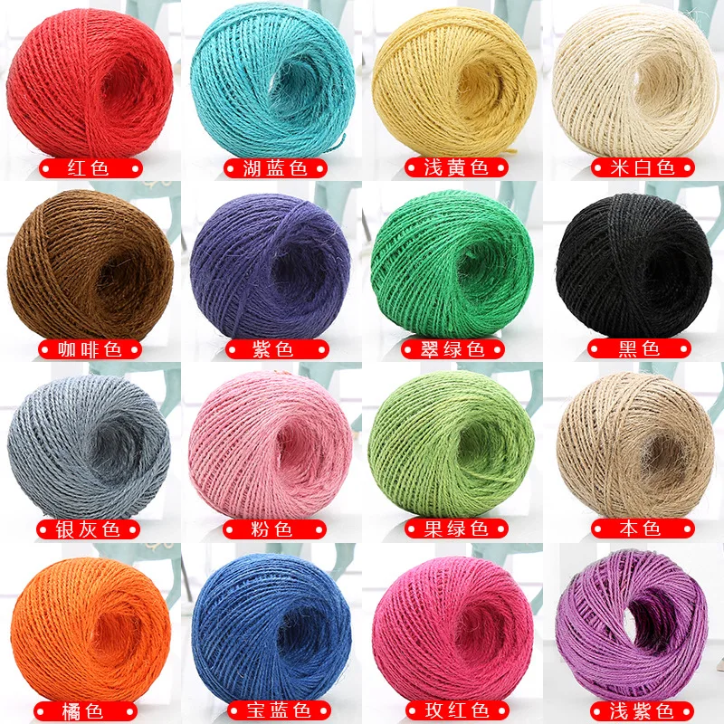 High Quality Jute Rope High Duty Rope Jute Twine Ball For Jute Craft Basket Party Decoration