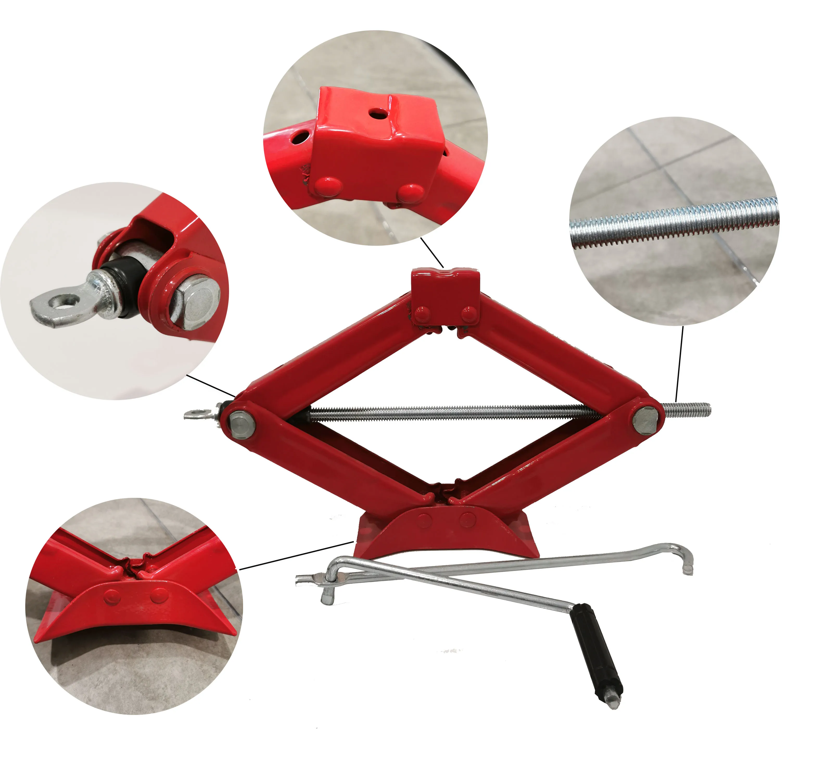 Best Selling 1 Ton Scissor Jack Car Repair Jack