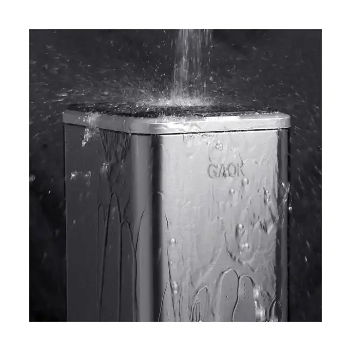 Top Fashion 6L Mini Indoor Luxury Smart Trash Supplier Adult waste electric sensor dustbin smart stainless steel  trash can