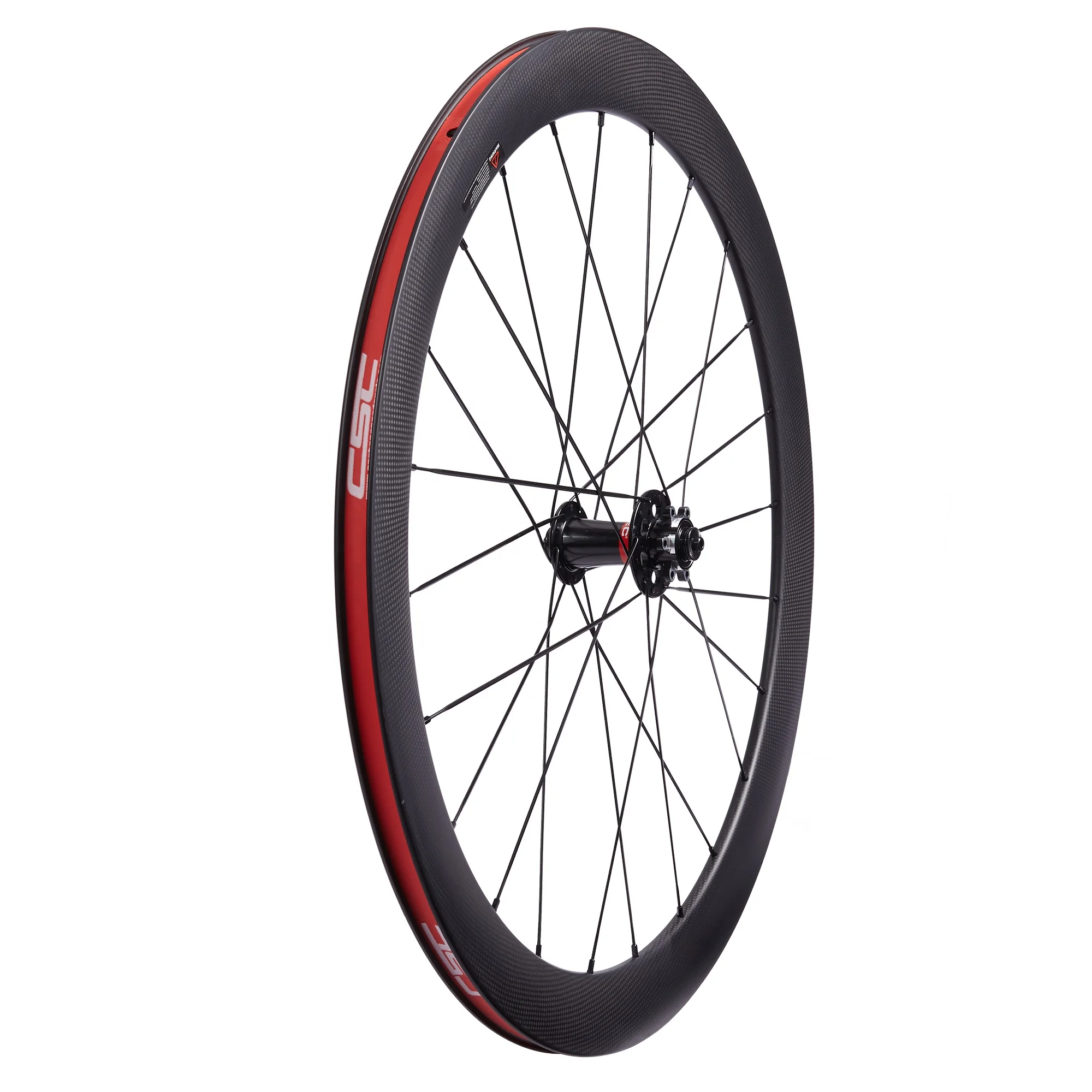 12mm 15mm /12*142mm Thru Axle or QR Disc Brake wheels 50mm 27.5mm width 6 bolt clincher Carbon Road Cyclocross Wheelset