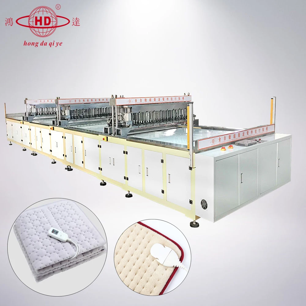 Полностью автоматическая ультразвуковая компьютеризированная композитная электрическая машина для сварки одеял и одеял по заводской цене