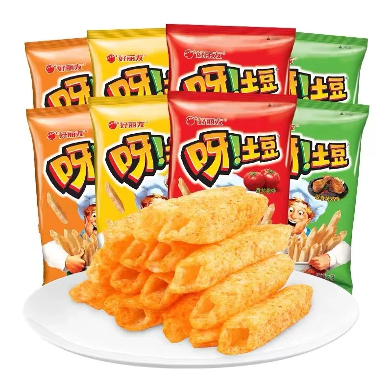 new China High-quality potato chips from  product launched crayfish flavor exotic chips potato chips 70g