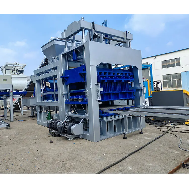 SY Construction EPS пенный блок формовочная машина QT18-15 полностью автоматическая для производства бетонных блоков производственная линия продажи